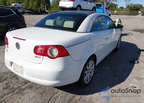 2009 Volkswagen Eos Komfort z USA, uszkodzony, nr VIN WVWBA71F49V004392